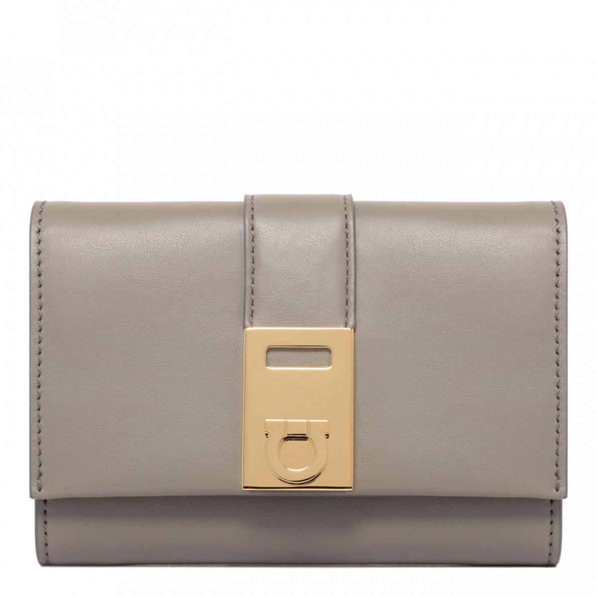 Ash Grey Hug Compact Wallet