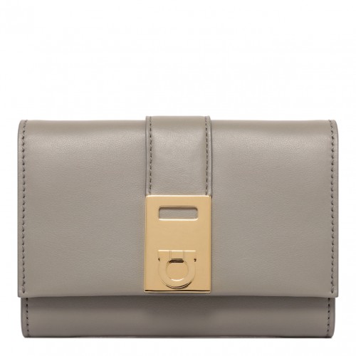 Ash Grey Hug Compact Wallet
