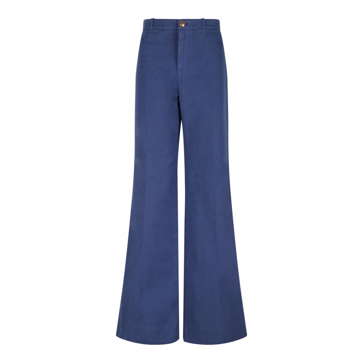 Deep Blue Wide Leg Jeans
