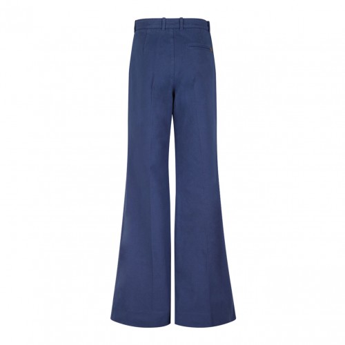 Deep Blue Wide Leg Jeans 2