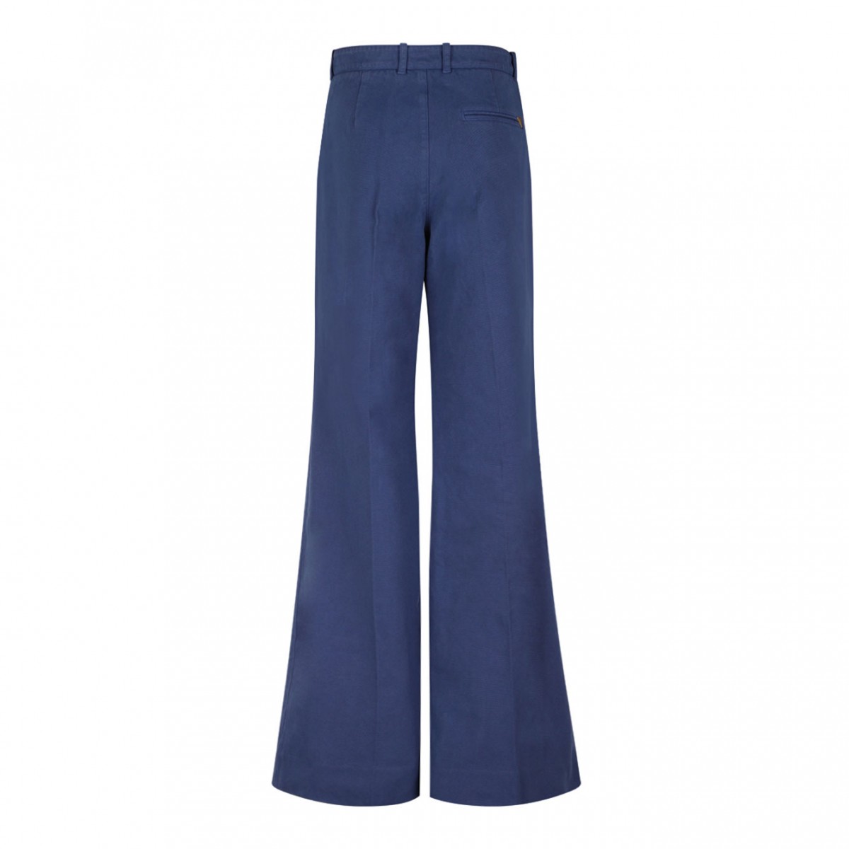 Deep Blue Wide Leg Jeans