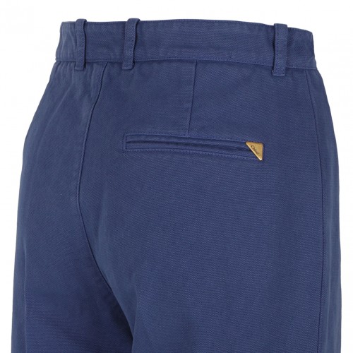 Deep Blue Wide Leg Jeans