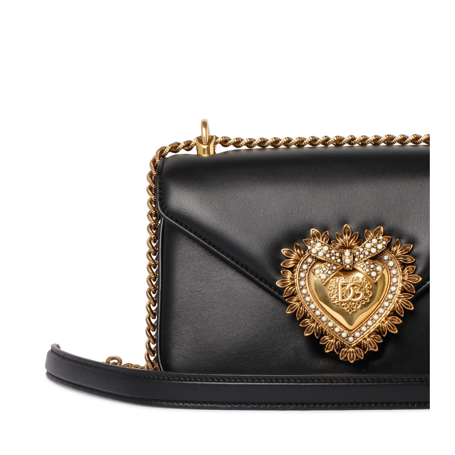 Black Devotion Shoulder Bag| COLOGNESE 1882