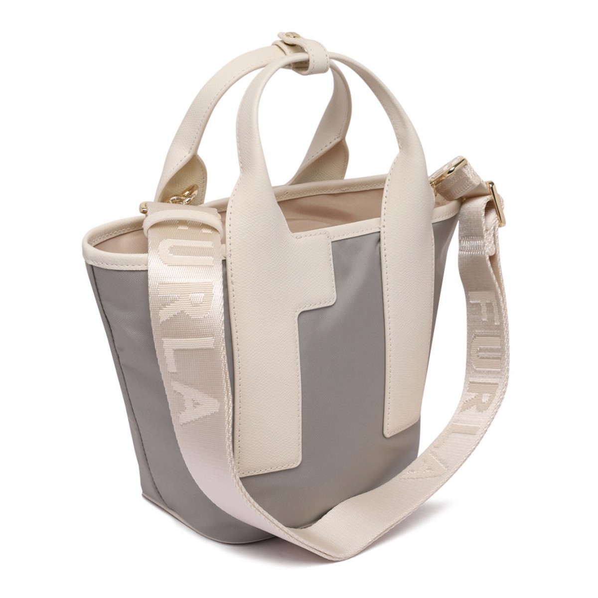 Grey Piuma S Tote Bag