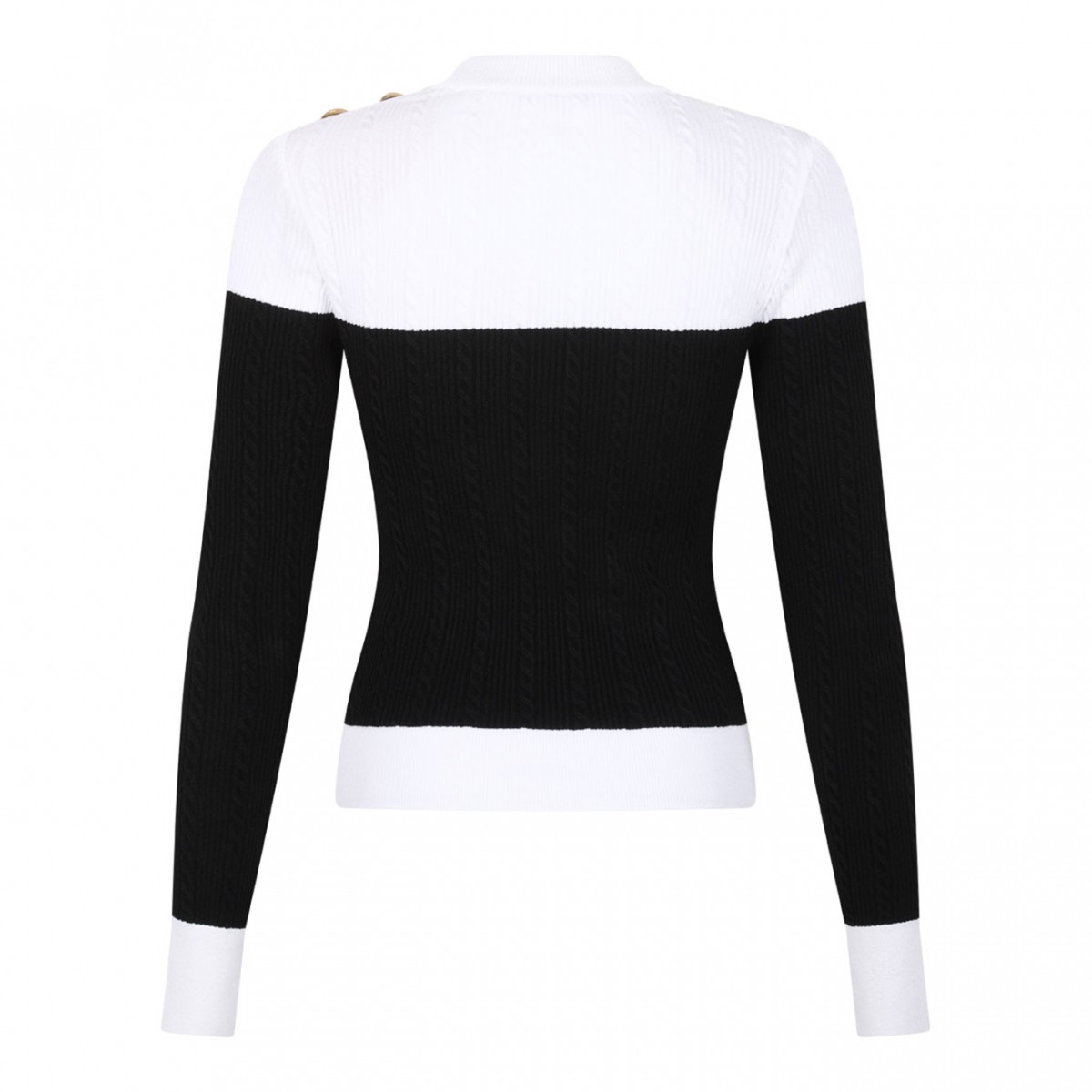 Two Tone Knitted Top