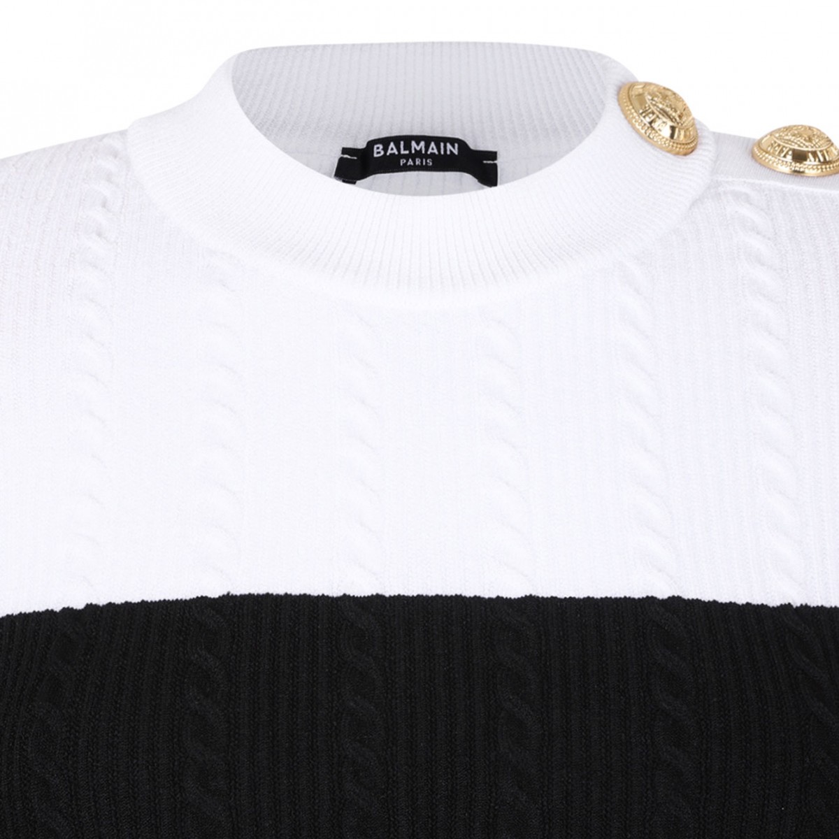 Two Tone Knitted Top