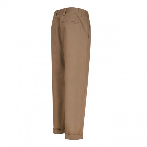 Khaki Beige Chino Trousers