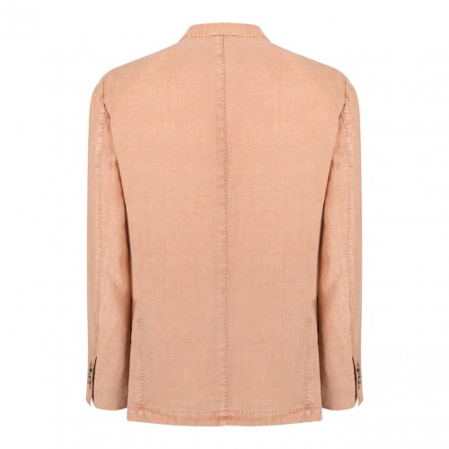 Peach Linen Suit