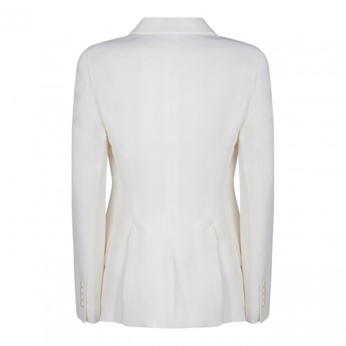 White Single Breasted Blazer