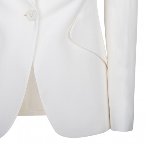 White Single Breasted Blazer