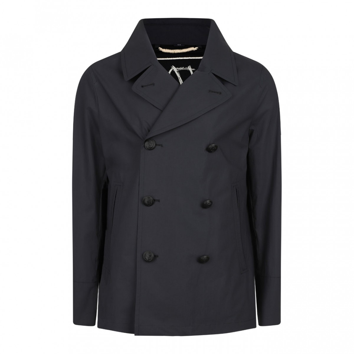 Dark Blue Short Peacoat