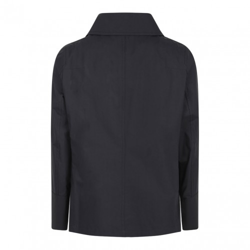 Dark Blue Short Peacoat 2