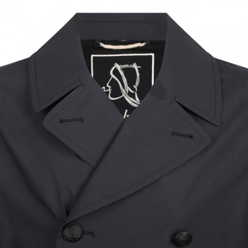 Dark Blue Short Peacoat