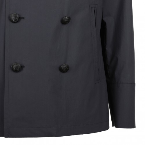 Dark Blue Short Peacoat