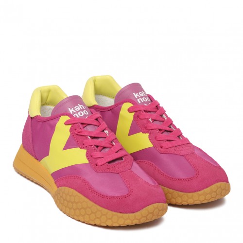 Pink and Lime Sneakers 2