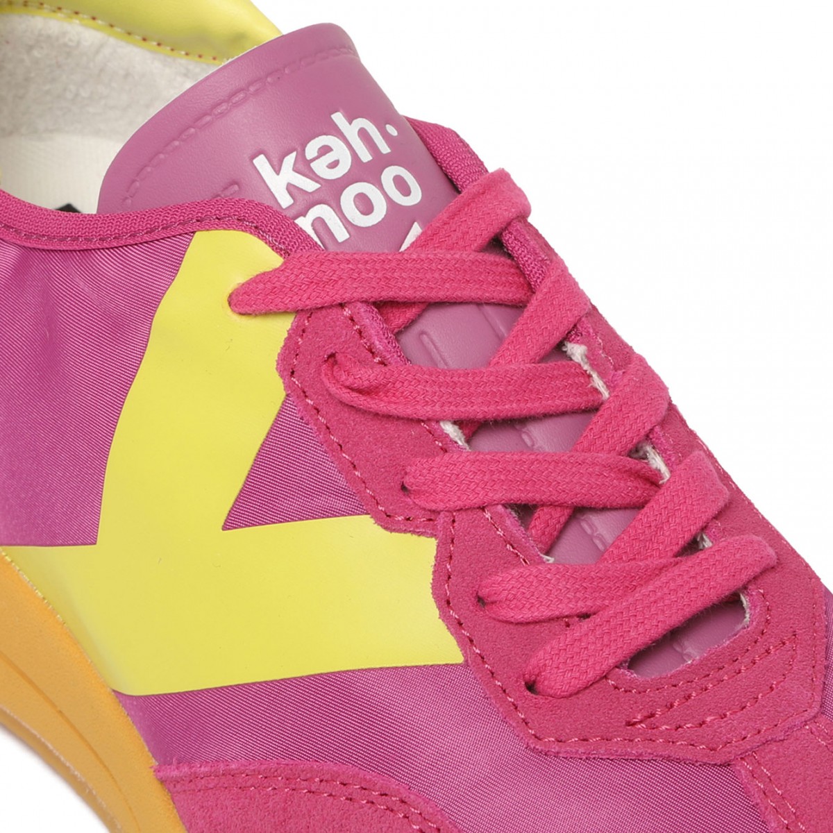 Pink and Lime Sneakers