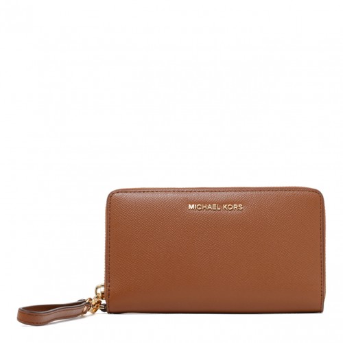 Brown Large Smartphone Wristlet