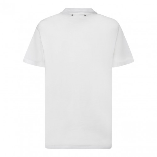 White Crystals Details T-Shirt 2