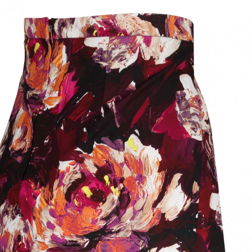 Multicolored Cady Skirt