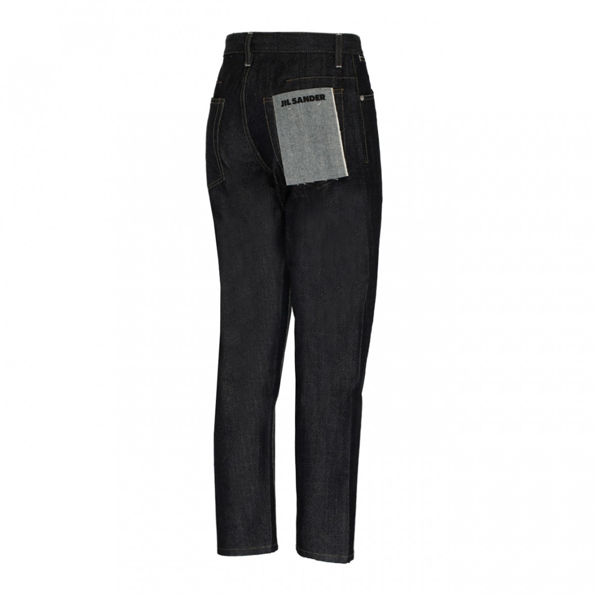 Dark Blue Cotton Trousers