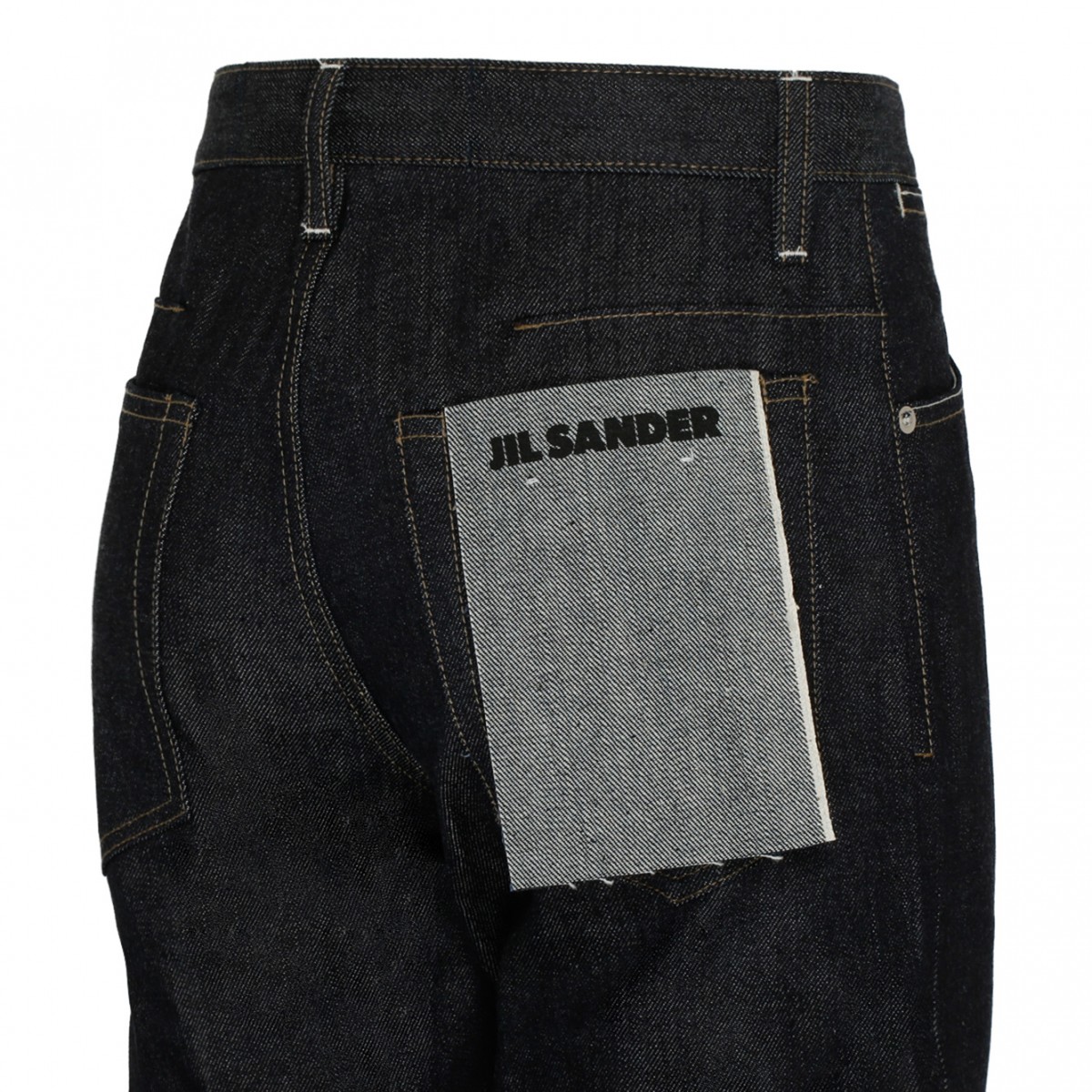 Dark Blue Cotton Trousers