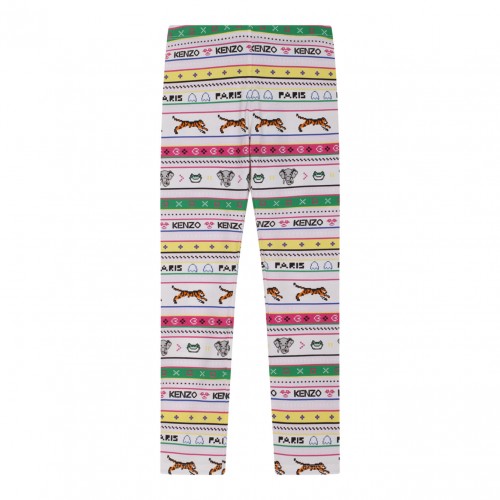 Multicolour Graphic Print Leggings