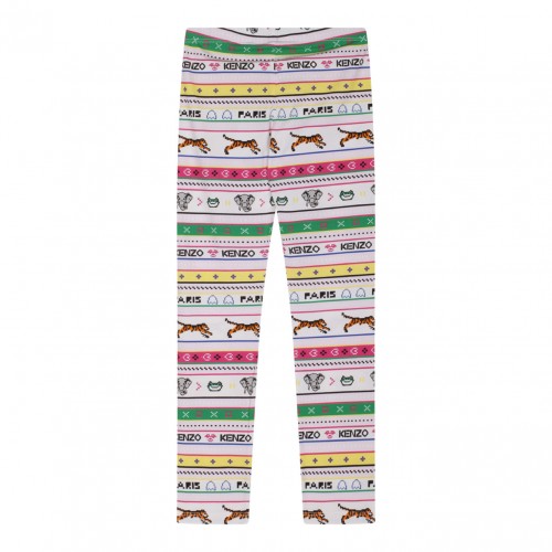 Multicolour Graphic Print Leggings