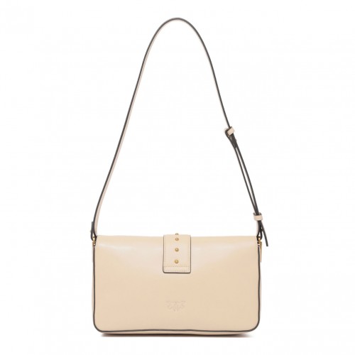 Beige Love Birds Shoulder Bag 2