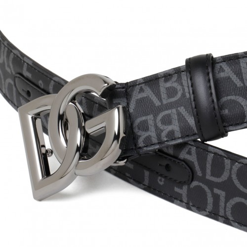 Black DG Logo Belt