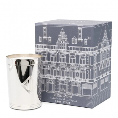 Rhinelander Logo-Debossed Candle