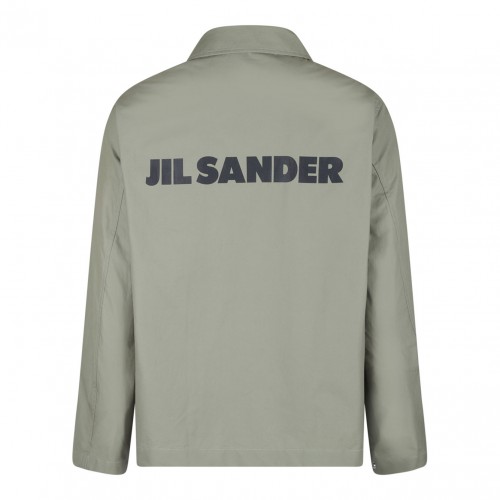 Medium Green Logo Print Jacket 2