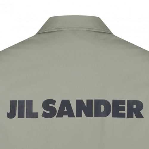 Medium Green Logo Print Jacket