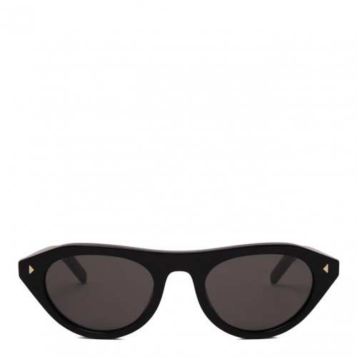 Black Cat-Eye Sunglasses