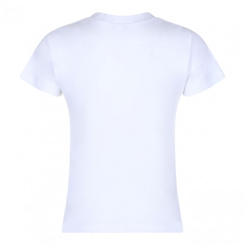 White Cut & Sew T-Shirt