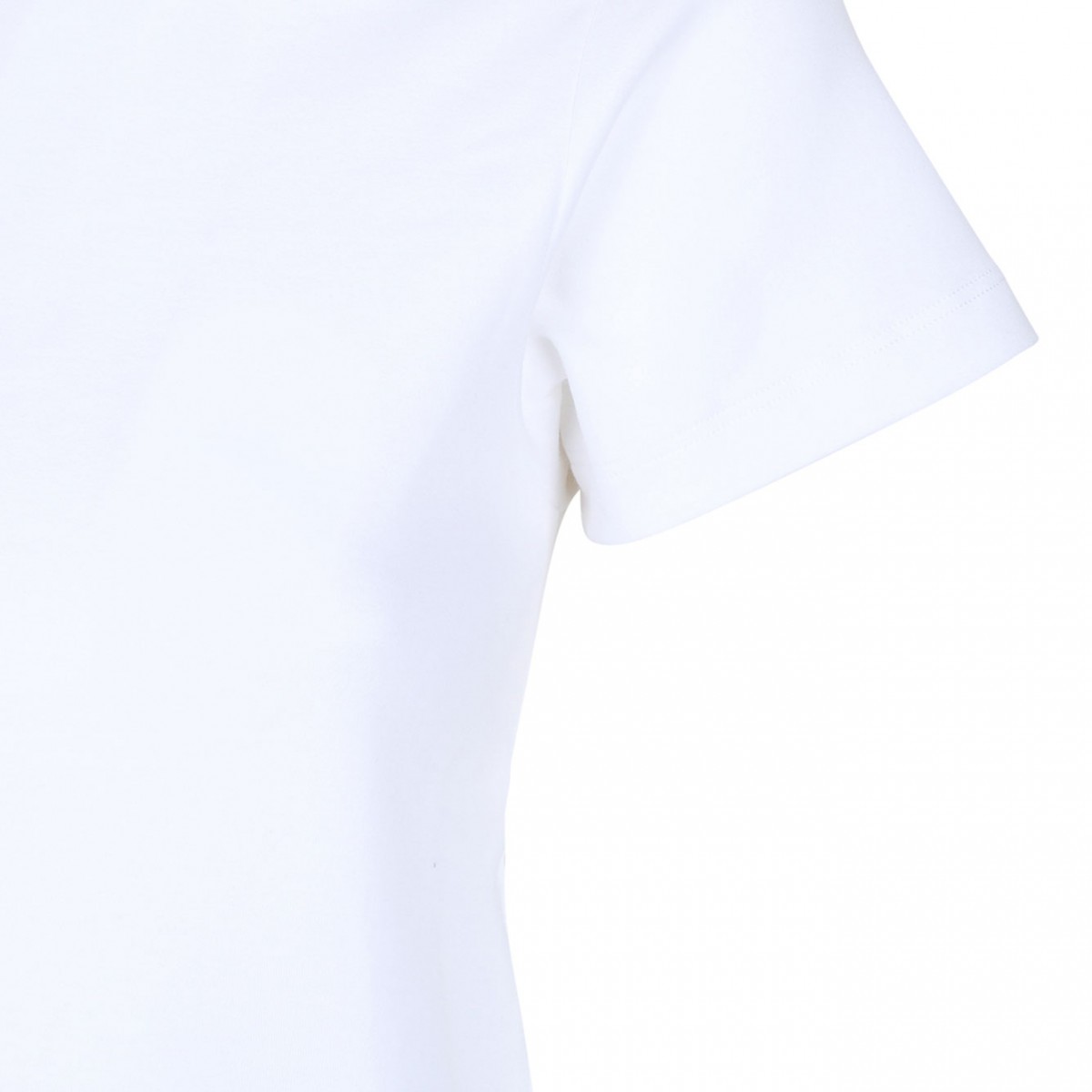 White Cut & Sew T-Shirt