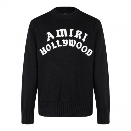 Black Hollywood Knit Sweater