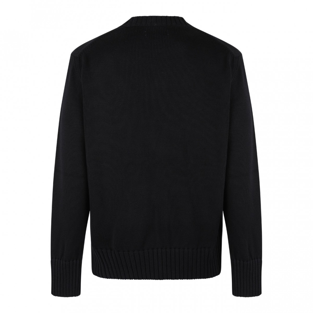 Black Hollywood Knit Sweater