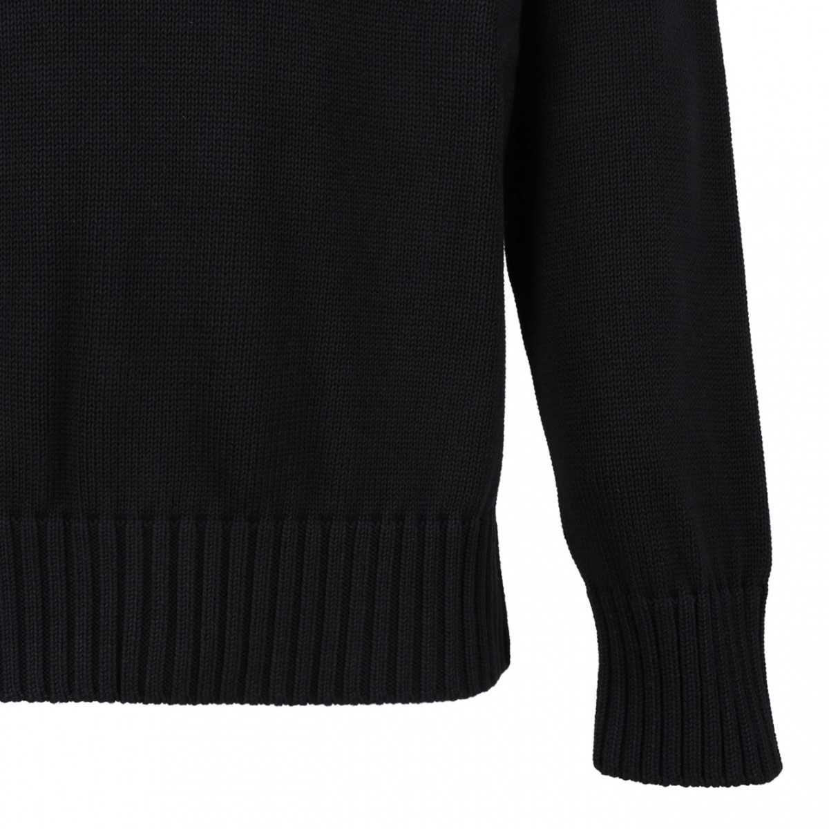 Black Hollywood Knit Sweater