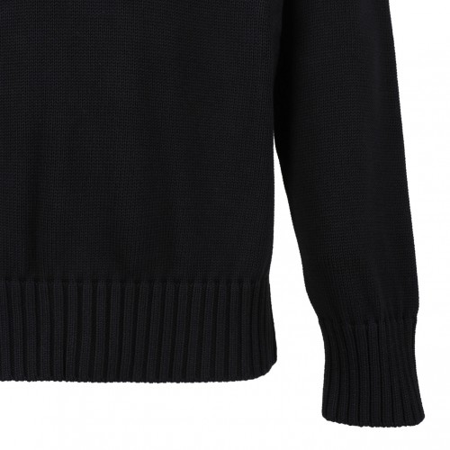 Black Hollywood Knit Sweater