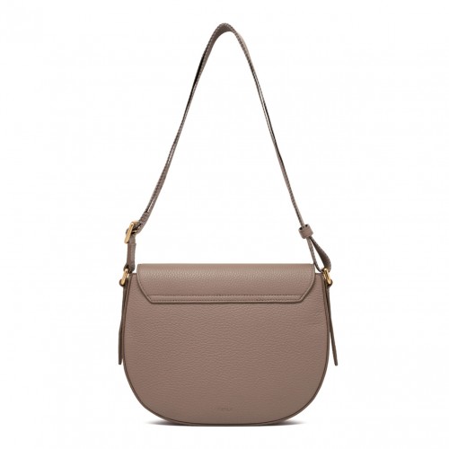Grey Lotus Crossbody Bag 2