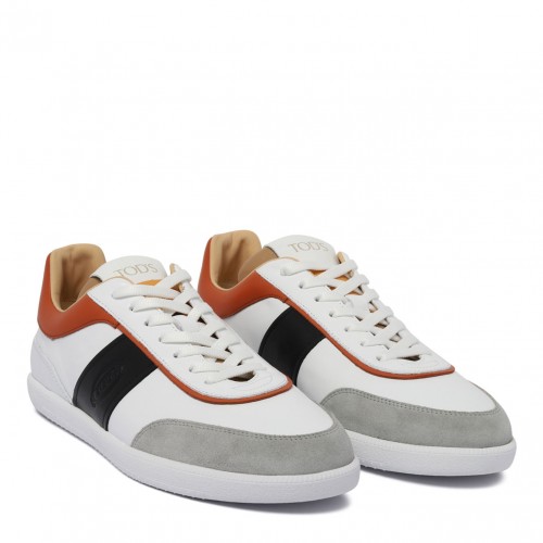 White Low Top Sneakers 2