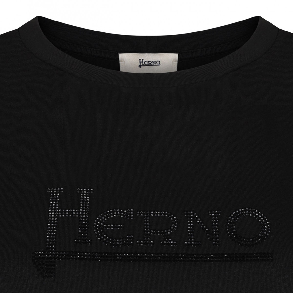 Black Logo Print T-Shirt
