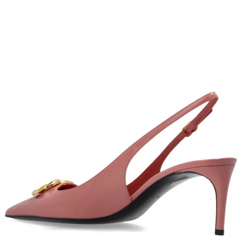 Blush Pink Sling Back Pumps