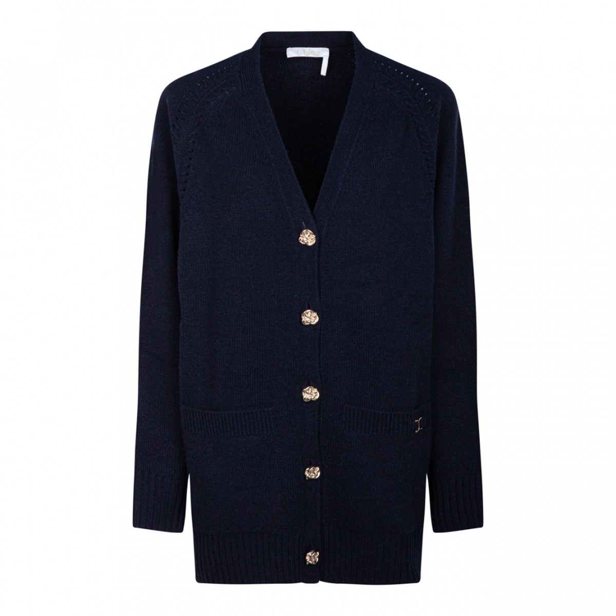 Navy Blue Cardigan