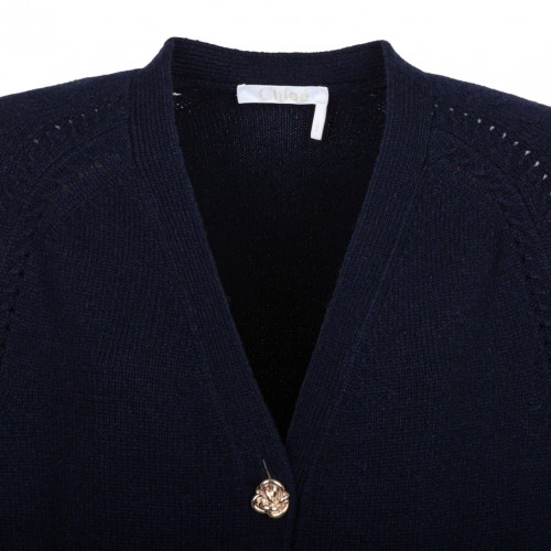 Navy Blue Cardigan