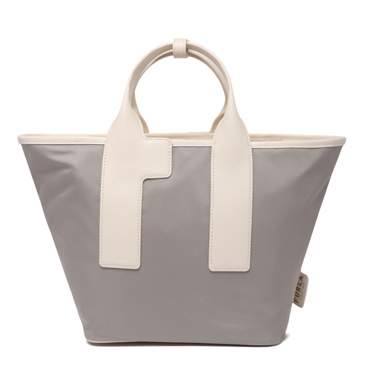 Grey Piuma M Tote Bag