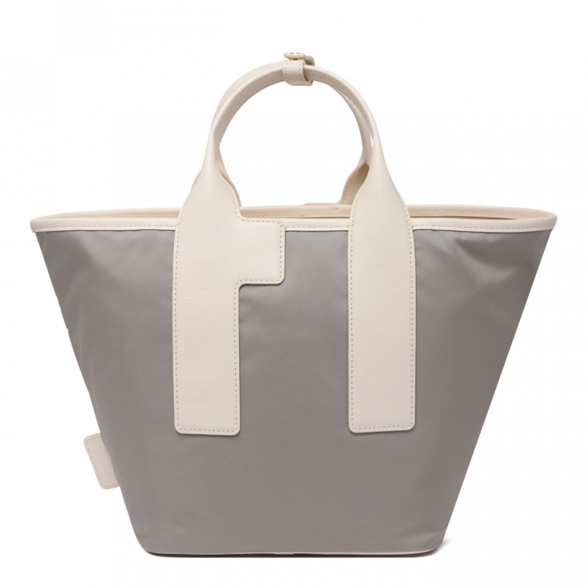 Grey Piuma M Tote Bag