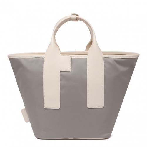 Grey Piuma M Tote Bag