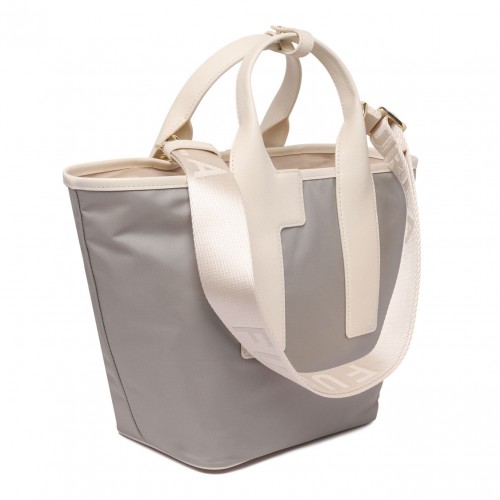 Grey Piuma M Tote Bag