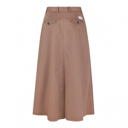 Brown Long Skirt